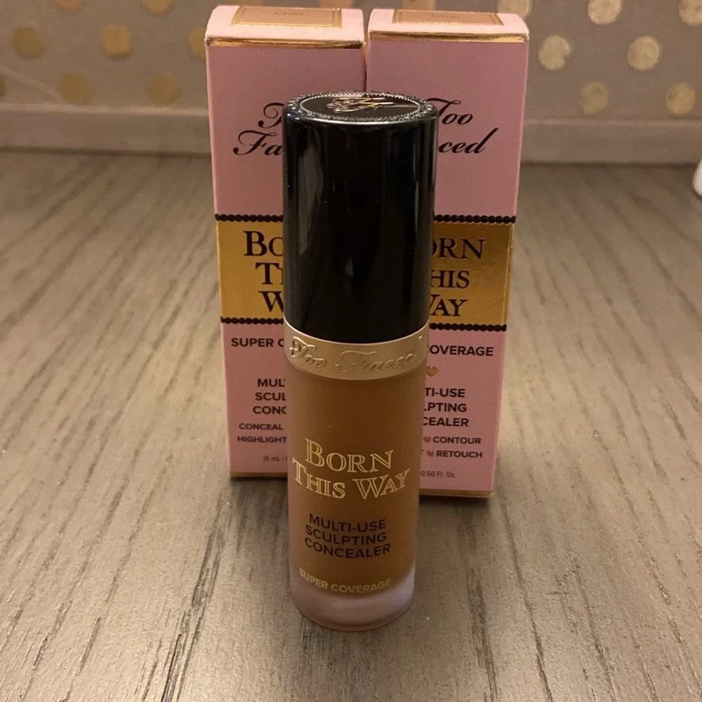 Too Faced Born This Way Super Coverage Multi Use Concealer in Chai